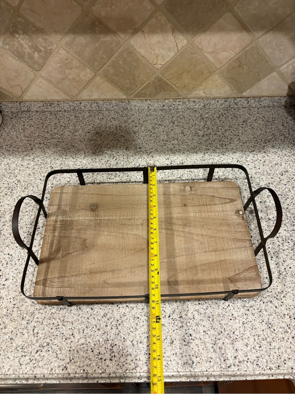 Rustic Serving Tray Or Display Tray - Picture 3 of 7